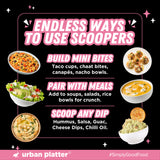 Urban Platter Chickpea Scoopers - Himalayan Pink Salt, 50g (Popped Chips | Lightly Salted | Air Popped, Not Fried) - product image 8