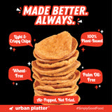 Urban Platter Chickpea Scoopers - Korean Buldak, 50g (Popped Chickpea Chips | Korean-Style Spicy Heat | Air Popped)