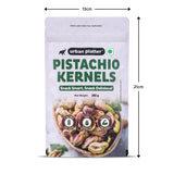 Urban Platter Pistachio Kernels, 250g (Shell Removed Pista | Unroasted and Unsalted | fibre & Protein-Rich | Heart-Healthy Snack)