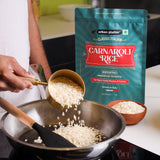 Urban Platter Carnaroli Rice, 1Kg (Product of Italy, Italian Carnaroli Rice for Risottos, Arancini, and Rustic preparations, Vacuum Packed for Freshness and Quality) - product i...