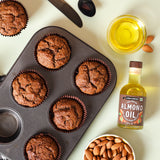 Urban Platter Cold Pressed Almond Oil, 50ml (Light Nutty Finishing Oil for Salads, Drizzling & Gourmet Baking)