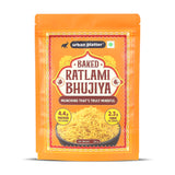 Urban Platter Ratlami Baked Bhujiya, 200g (Better-For-You Snack with 4.4g Protein & 2.3g Fiber per Serve; Baked Not Fried)