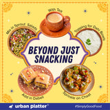 Urban Platter Mast Masala Baked Bhujiya, 200g (Better-For-You Snack with 4.3g Protein & 2.1g Fiber per Serve; Baked Not Fried)