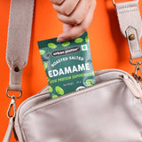 Urban Platter Roasted Salted Edamame, 25g (46% Protein, 17% Fiber, Lightly Salted Young Green Soybeans, Highest Plant Protein Supersnack)