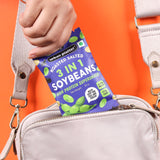 Urban Platter Roasted Salted 3-in-1 Soybean, 25g (46% Protein, 17% Fiber, Lightly Salted Green, Black & White Soybeans, Highest Plant Protein Supersnack)
