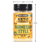 Urban Platter Keto-Friendly Parmesan Seasoning, 100g (High-Protein, Umami-Rich Cheesy Sprinkle for Pasta, Makhanas & Salads)