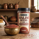 Urban Platter Halim Seeds, 400g (Garden Cress/ Aliv Seeds, Protein & Fiber Rich Superfood, Nutrient Dense Seeds for Laddoos, Halwa & Traditional Recipes)