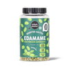 Roasted Salted Edamame, 400g (46% Protein, 14% Fiber, Lightly Salted Young Green Soybeans, Highest Plant Protein Supersnack)