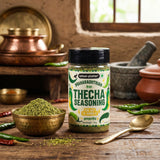Urban Platter Thecha Seasoning, 70g (Authentic Maharashtrian Condiment, Bold Chilli, Garlic & Peanut Blend, Perfect for Fries, Pasta & Rice)