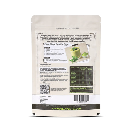 Urban Platter Alfalfa Grass Powder, 100g