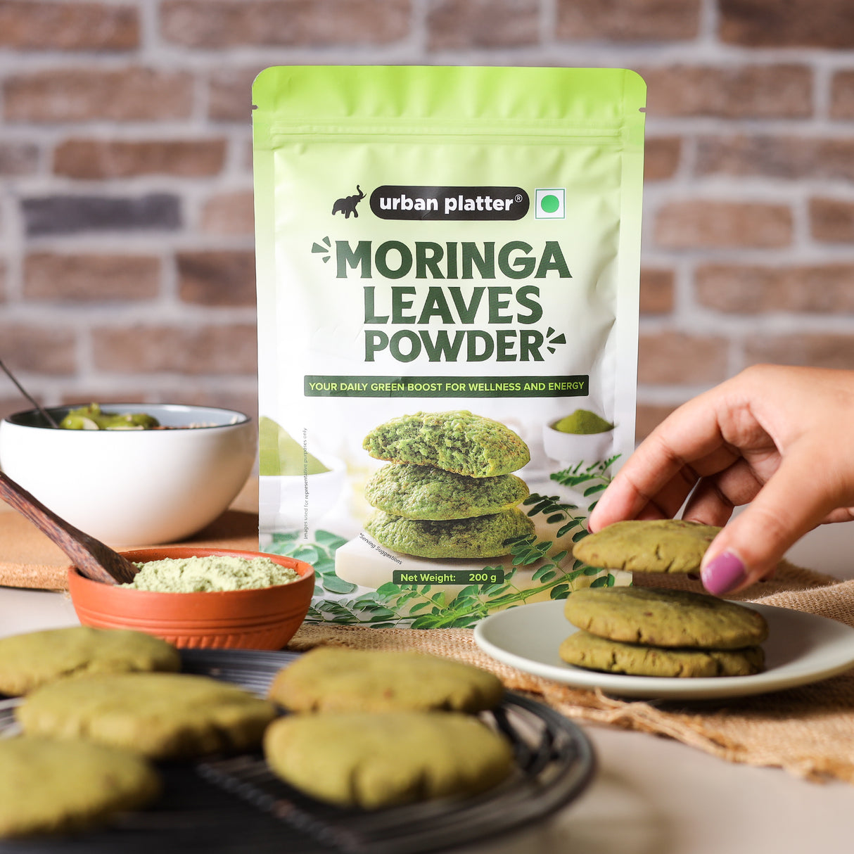 Urban Platter Moringa Leaf Powder, 150g