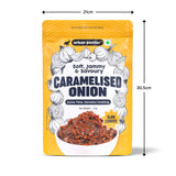 Urban Platter Caramelized Onion, 1kg (Sweet-Savoury Onion Base for Pasta, Sandwiches, Gravies & Gourmet Cooking, Soft, Jammy & Slow Cooked, Perfect for Meal Preps, Value Pack)
