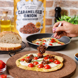 Urban Platter Caramelized Onion, 1kg (Sweet-Savoury Onion Base for Pasta, Sandwiches, Gravies & Gourmet Cooking, Soft, Jammy & Slow Cooked, Perfect for Meal Preps, Value Pack)