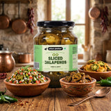 Urban Platter Sliced Jalapenos, 340g [ Tangy & Spicy, Great Topping for Pizza, Tacos, Nachos] - product image 5
