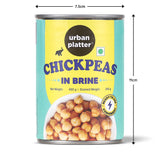 Urban Platter Ready To Use Chickpeas in Brine, 400g (Canned, Drained Weight 240g) - product image 8