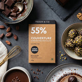 Urban Platter 55% Dark Chocolate Baking Couverture, 200g [Crafted By Mason & Co. Single Origin, Bean To Bar] - product image 4