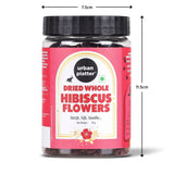 Urban Platter Whole Dried Hibiscus Flowers, 70g (Tart & Floral | Antioxidant-Rich | Caffeine-free) - product image 10