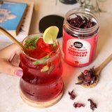 Urban Platter Whole Dried Hibiscus Flowers, 70g (Tart & Floral | Antioxidant-Rich | Caffeine-free) - product image 6