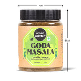 ⁠Urban Platter Maharashtrian Goda Masala, 150g (Signature Chavistha Desh-style Blend | Onion & Garlic-free | Additive & Preservative-free)