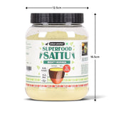 Urban Platter Moringa Superfood Sattu, 700g (High Protein & Fibre | Natural Coolant | Mid-Meal Drink | Traditional Plant Protein)