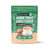 Urban Platter Monk Fruit Sweetener, 200g (Zero Calorie, Keto & Diabetic-Friendly, 1:1 Sugar Replacement, No Aftertaste, Monk Fruit + Erythritol Blend) - front pack