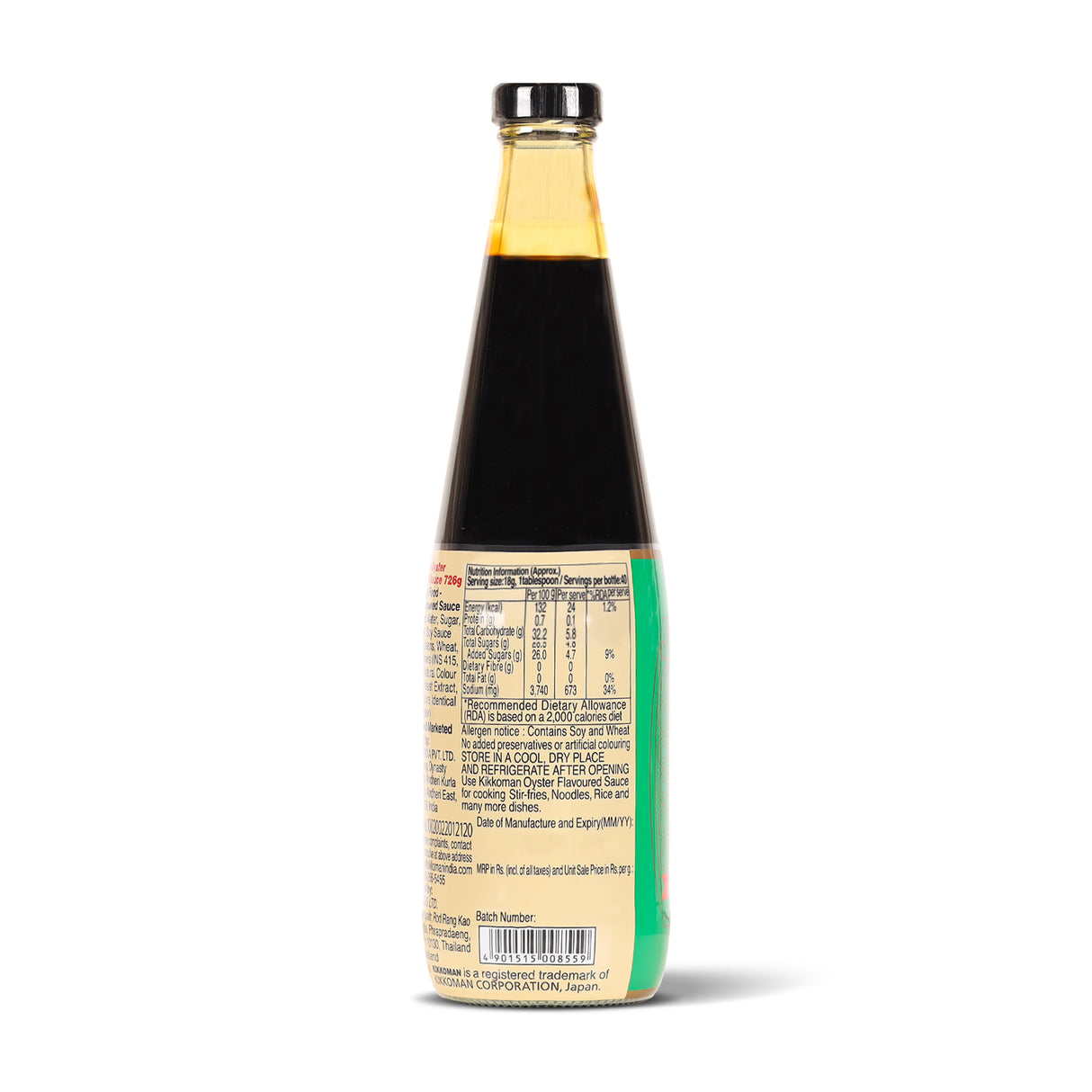 Oyster Flavoured Sauce, 726g | No Mushrooms, No Msg | Vegetarian - Made Using Soy Sauce As The Key Base Ingredient | Essential Ingredient