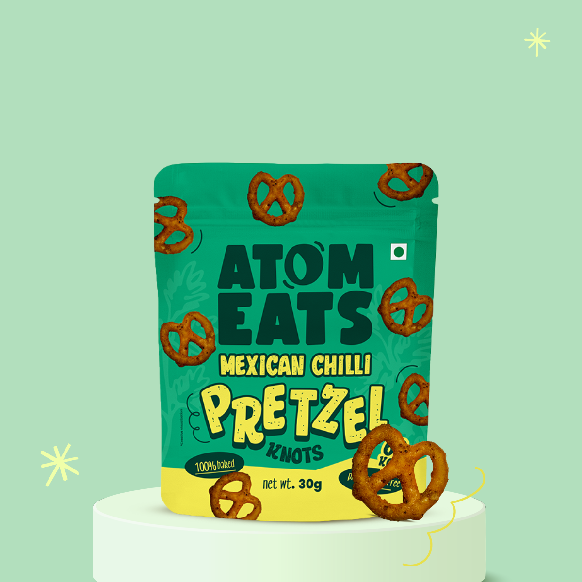 Atom Eats Spicy Variety Pack (Pack of 5 - 30g)