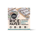 Round Rice Paper Sheets, 400g (Vietnamese Spring Roll Wrappers, Gluten-free, 16 cm Each, Easy to Roll, 80-85 Sheets per pack)