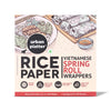 Large Rice Paper Sheets, 1kg (Vietnamese Spring Roll Wrappers Pan Asian Cuisine, Ideal for rolls and Crackers)