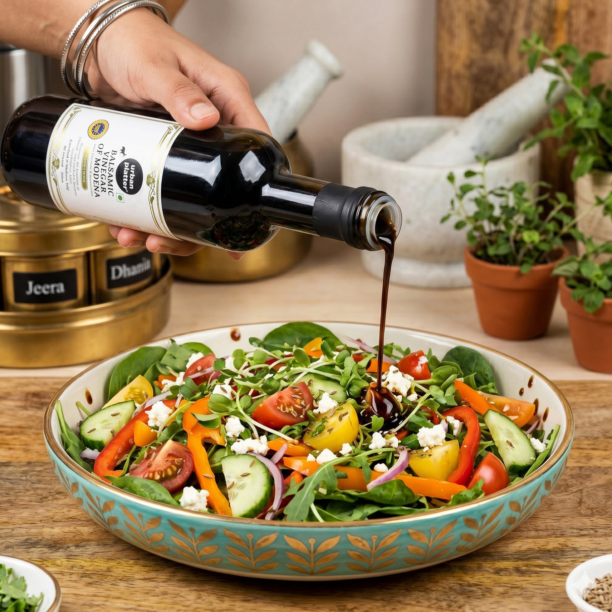 Italian Balsamic Vinegar of Modena Goccia Oro, 500ml (Aceto Balsamico di Modena IGP)