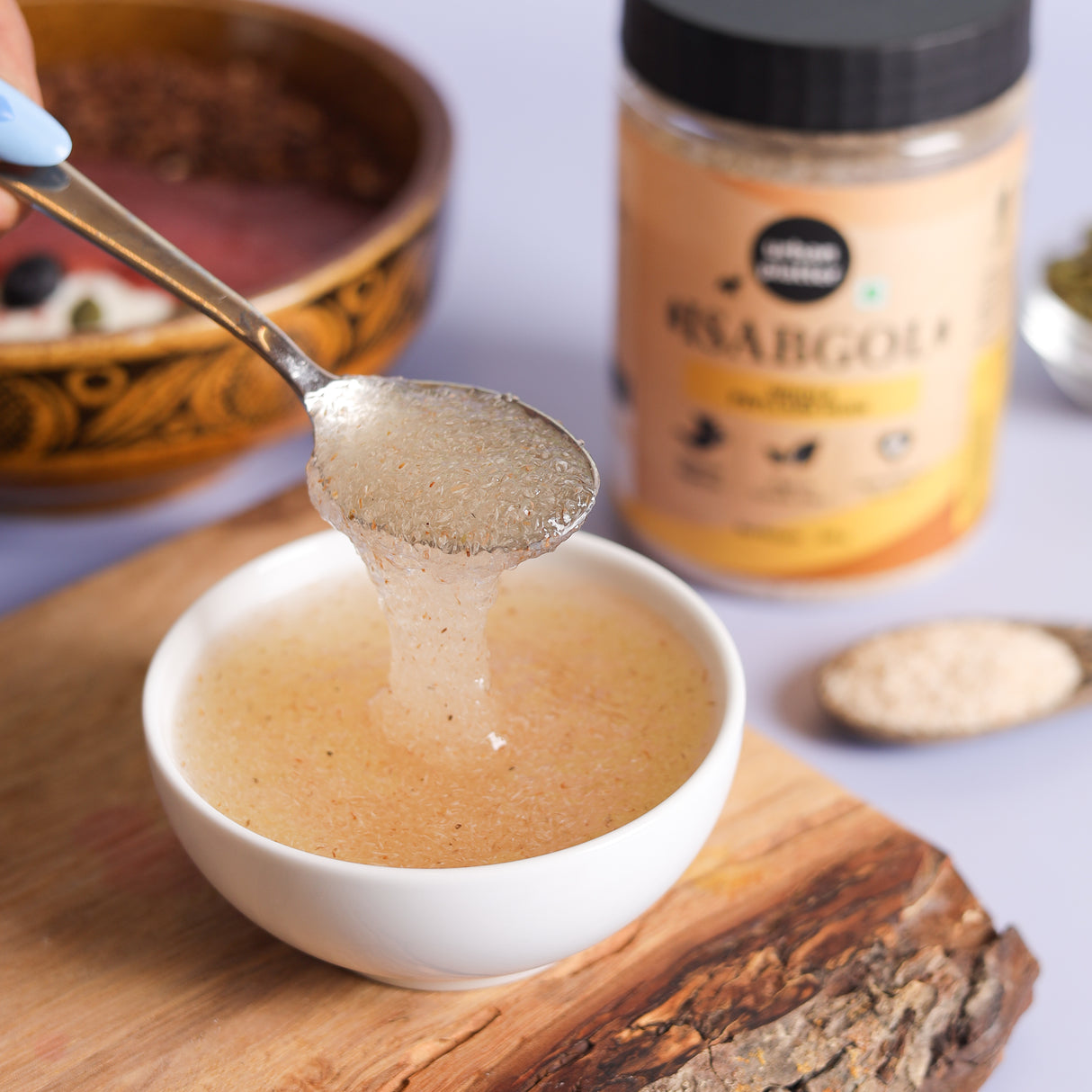 Urban Platter Isabgol, 150g (Whole Psyllium Husk, Rich in Dietary Fiber, Supports Digestive Health, Nature's Soluble Fiber)