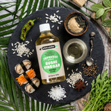 Japanese Sushi Rice Vinegar 500 ML, (Awasezu | Pre-Seasoned with Salt and Sugar | Sushi Rice Seasoning)