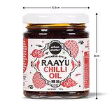 Raayu Chilli Oil, 160g (Japanese Style Chilli Oil, Infused with Sesame & Garlic, For Ramen, Rice, Dumplings, & Silken Tofu)