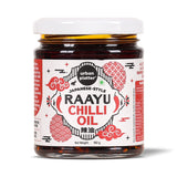 Raayu Chilli Oil, 160g (Japanese Style Chilli Oil, Infused with Sesame & Garlic, For Ramen, Rice, Dumplings, & Silken Tofu)