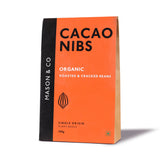 Roasted & Cracked Organic Cocoa Beans / Nibs / Granulas, 300g (Organic, Gluten-free, Soy Free, Plant-based)