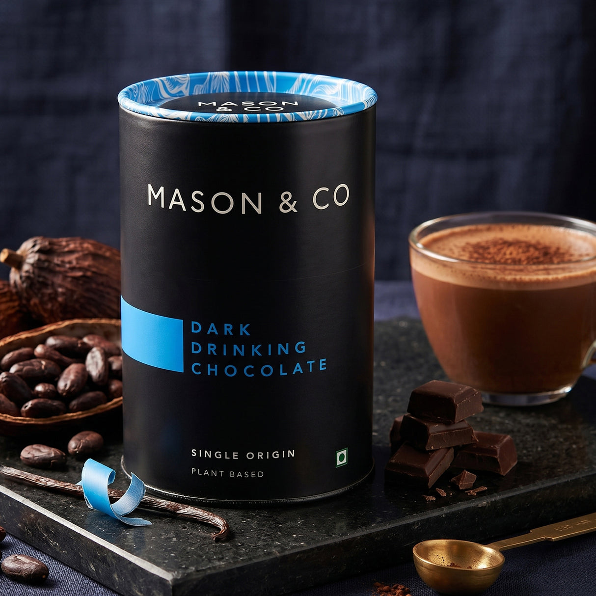 Organic Drinking Chocolate, 200g [Organic, Gluten-free, Soy Free, Plant-based, Non Alkanised]