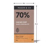 70% Cacao Chip Dark Chocolate, 60g