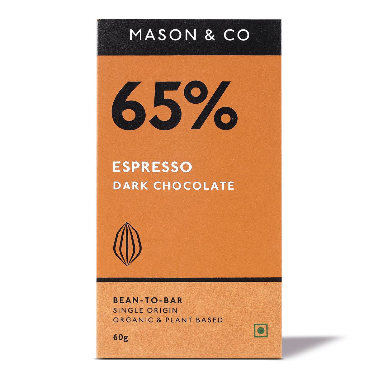 65% Espresso Dark Chocolate, 60g