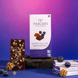 Chocolate Blueberry Walnut Dark, India Organic Chocolate, 75G (Pack Of 2)