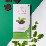 Chocolate Mint Dark, Organic Chocolate, 75g, (Pack of 2)