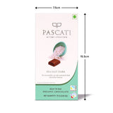 Chocolate Sea Salt Dark India Organic Chocolate, 75g [Pack of 2]