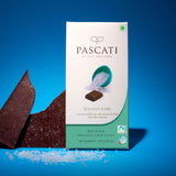 Chocolate Sea Salt Dark India Organic Chocolate, 75g [Pack of 2]