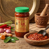 Huy Fong Sambal Oelek Chili Paste, 226g (Authentic Indonesian-Style Hot Chili Condiment & Cooking Paste)