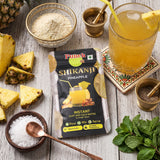 Instant Shikanji Mix Pineapple, 30g (Instant Pineapple Lemonade Powder | Tropical Refreshing Drink Mix | Just Add Water or Soda | Natural Colours | No Added Preservatives | Makes 3 Serving)