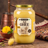 A2 Ghee, 1L (Curd-Churned Bilona Desi Ghee for Cooking, Tadka & Daily Meals | Made from A2 Cow Milk)