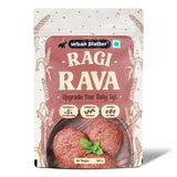 Ragi Rava, 500g (Naturally Gluten-free | Source of Protein & Fibre | A Smart Swap for Regular Sooji | Perfect for Upma, Khichdi, Idli, Dosa, Halwa, & More)
