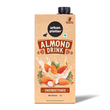 Almond Milk, 1 Litre (Unsweetened | Lactose-Free | Plant-Based Milk Alternative | Works Beautifully in Tea and Coffee)