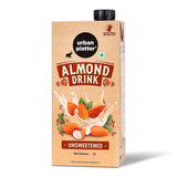 Almond Milk, 1 Litre (Unsweetened | Lactose-Free | Plant-Based Milk Alternative | Works Beautifully in Tea and Coffee)