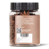 Star Anise, 50g (Chakri Phool | Warm, Licorice like Flavour | Highly Aromatic Spice used in Biryanis, Broths, Asian Cuisine & Baking)