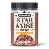 Star Anise, 100g (Chakri Phool | Warm, Licorice like Flavour | Highly Aromatic Spice used in Biryanis, Broths, Asian Cuisine & Baking)